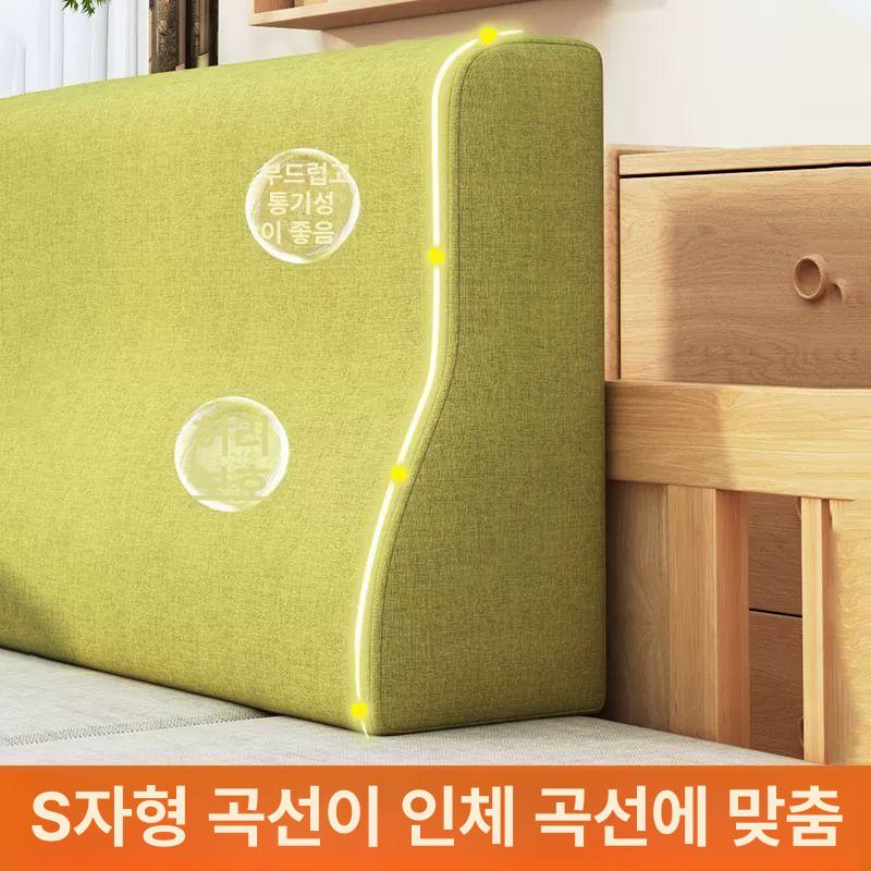 빈티지 소파 린넨 쿠션 인테리어 편안한 두터운 장식용 베개 - 상세 이미지 3