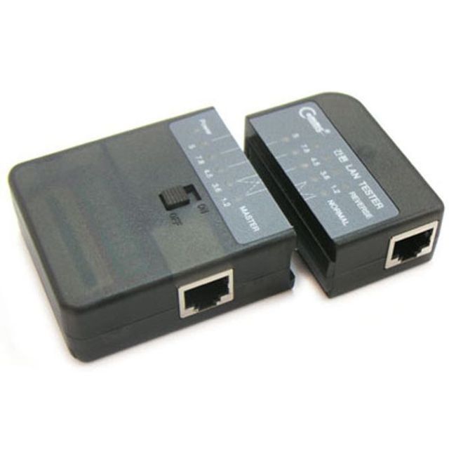 Coms RJ45 인터넷선 랜 케이블 테스터기 측정기 8P8C - 상품 이미지