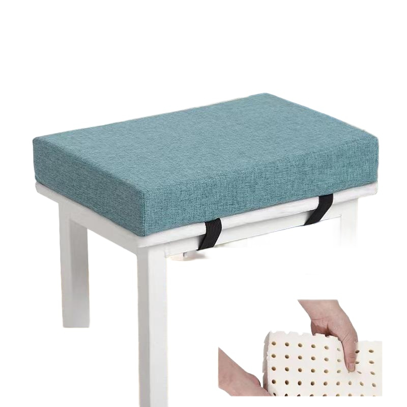 천연 쿠션 라텍스 방석 학생용 의자 매트 사무실 차량용 태국 좌식 두꺼운 - 상품 이미지