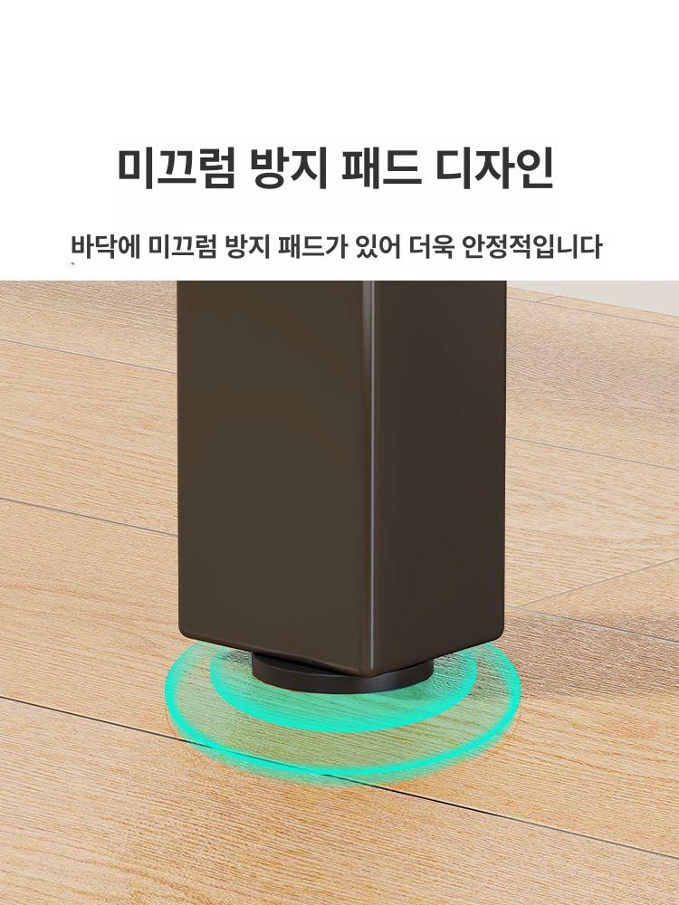 거실 테이블 2단 얇은 슬림 좁은 소파 틈새 콘솔 긴형 높은 - 상세 이미지 3