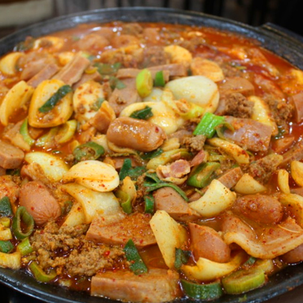 햄가득 푸짐 의정부 정순옥 부대찌개 햄폭탄 (2인분,라면사리포함) - 상세 이미지 3