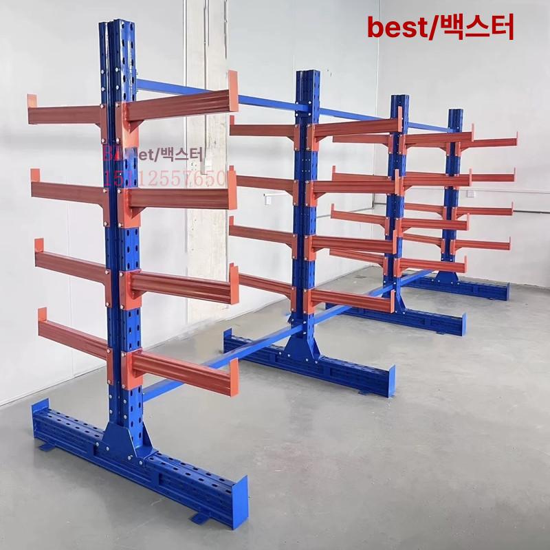 철근 보관랙 캔틸레버 스탠드 중량랙 공장용 적재 파이프 산업용 조립식 - 상세 이미지 4