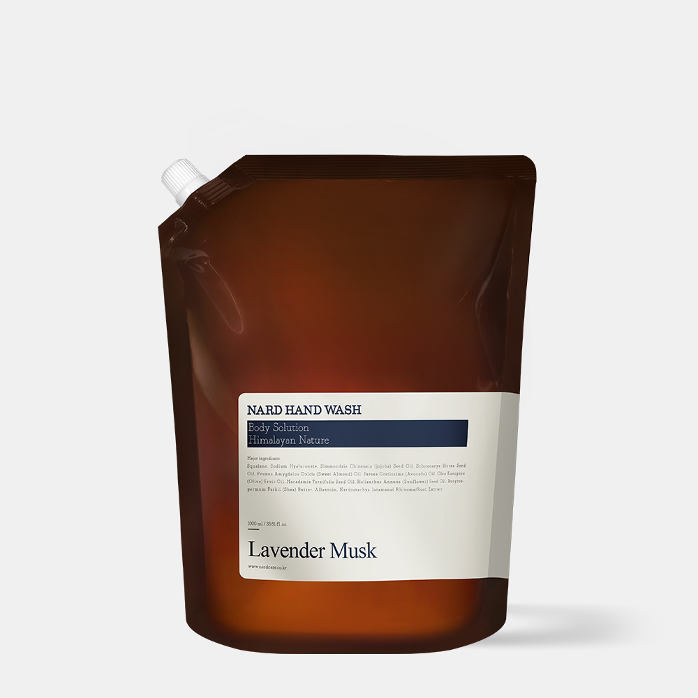 [1개] 나드 핸드워시 리필형 1,000ml 라벤더머스크 향 제품 이미지
