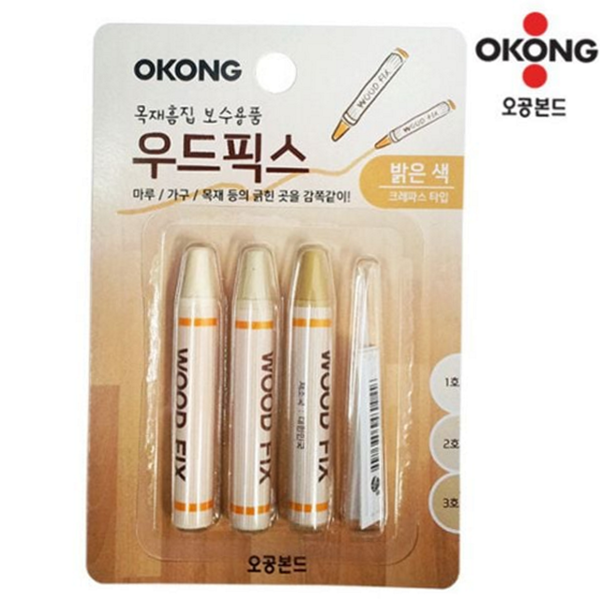 스크래치 목재 보수 용품 메꿈 가구 보수 용품 패치 흠집 - 상품 이미지