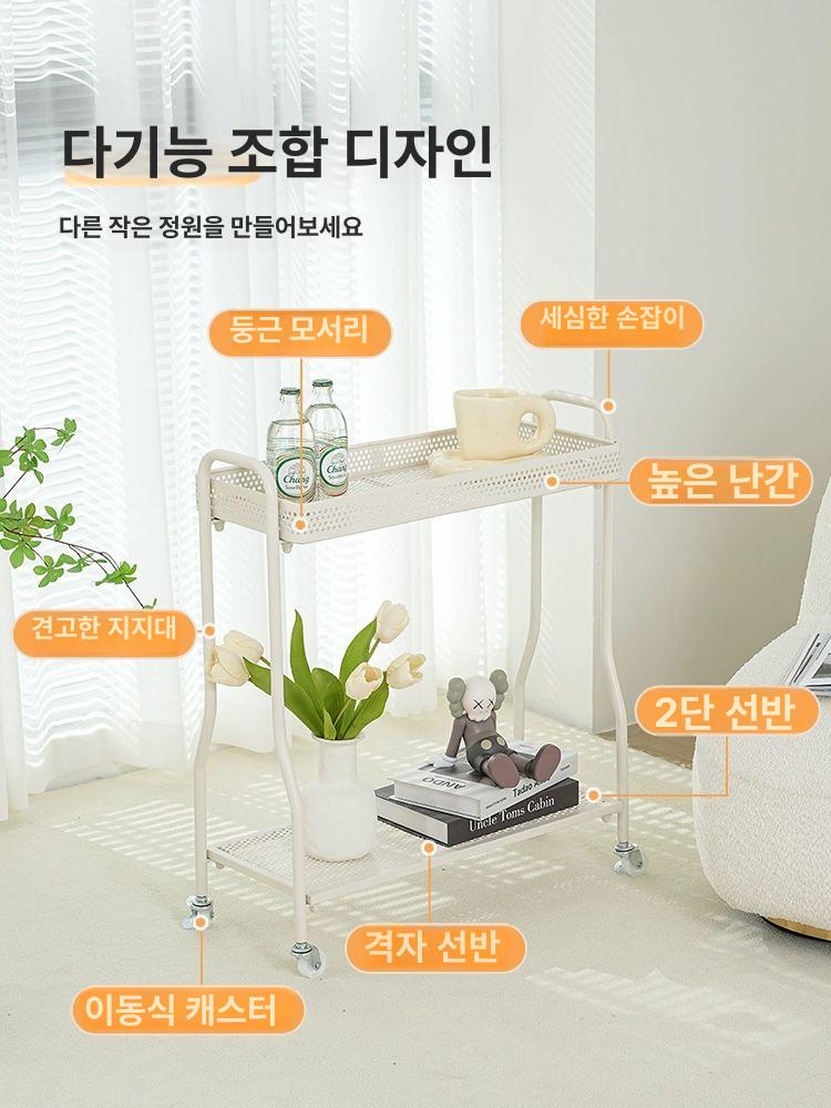 식물 화분선반 베란다 옥상 테라스 다육이 정리대 장식장 인테리어 진열대 - 상세 이미지 2