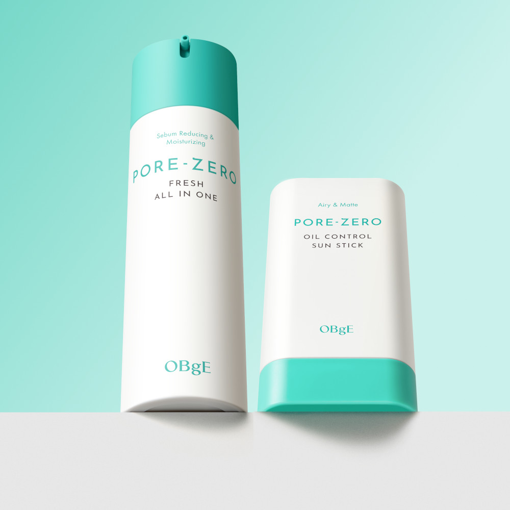 오브제 포어제로 프레쉬 올인원 150ml + 오일 컨트롤 선스틱 18g SPF50+ PA++++ 세트 - 상품 이미지