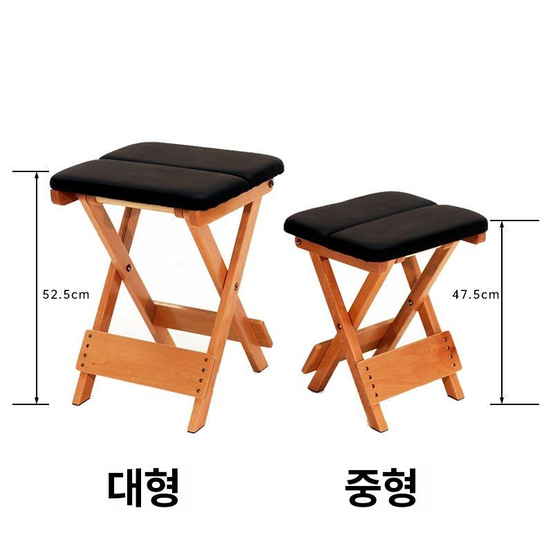필라테스 접이식의자 자이로토닉 발란스 운동기구 꽃잎매트 스톨 요가 체어 - 상세 이미지 4