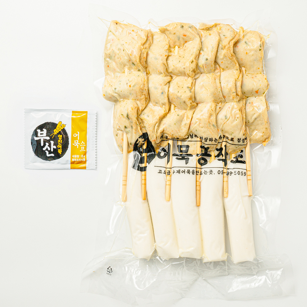 수제어묵 왕 꼬치어묵 860g 부산어묵 물떡 2~3인분 캠핑 프리미엄 물오뎅 오뎅탕 100% 실꼬리돔 이미지 7