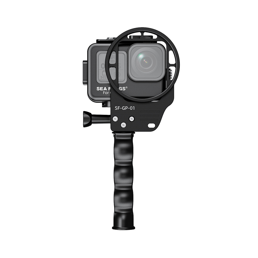 Seafrogs 액션캠 67mm 알루미늄 합금 다이빙 손잡이 (인스타, DJI, 고프로) - 상세 이미지 5