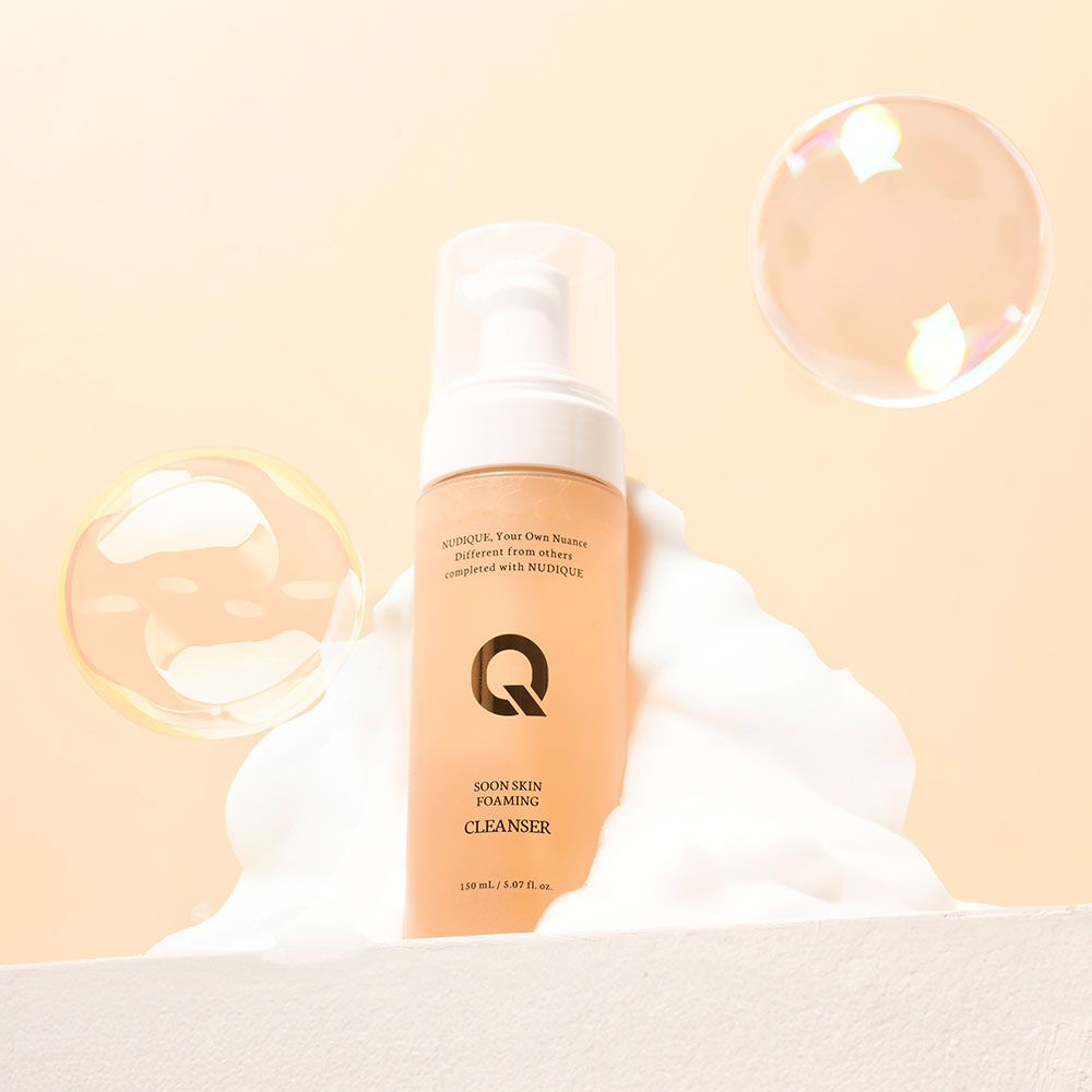 누디크 저자극 약산성 아미노산 버블폼 순스킨 포밍 클렌저 150ml - 상품 이미지