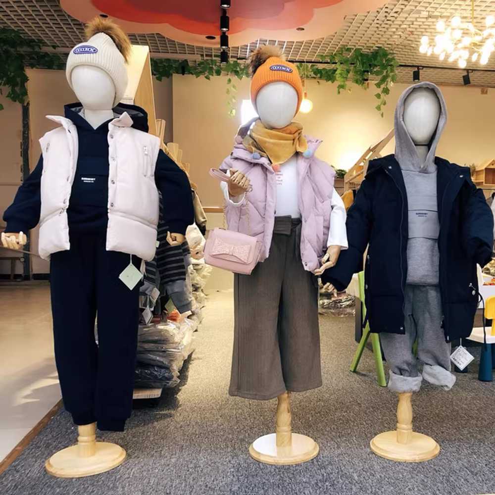 아동복 가게 마네킹 의류매장 쇼윈도 디스플레이 도구 4세 이미지 6