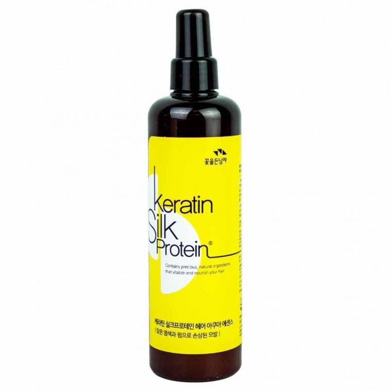 꽃을든 남자 케라틴 실크 프로테인 헤어 아쿠아 에센스 300 ml( 020741) - 상품 이미지