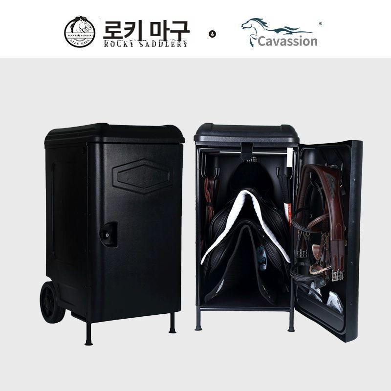 말안장 보관함 승마 랙 새들케이스 이동식 오토바이 마구류 안장세트 스크램블러 - 상세 이미지 2