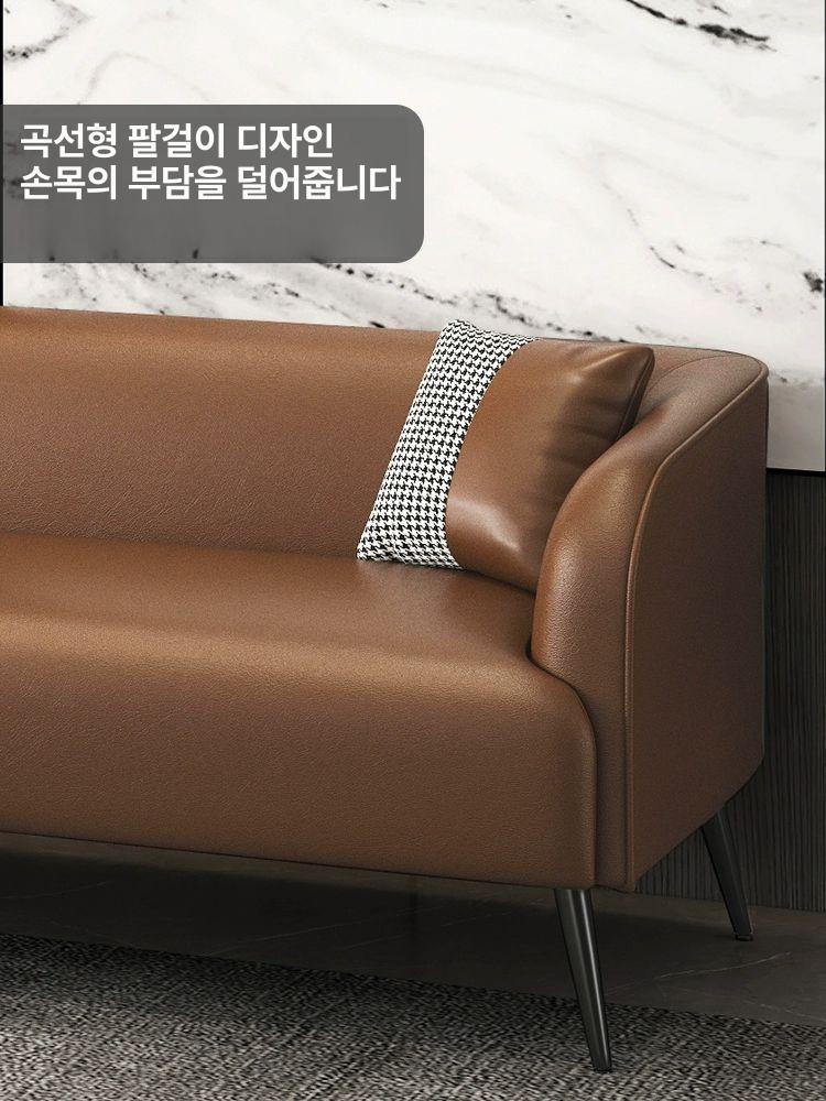 폭넓은 소파 2인용 3인용 대형 거실 빅사이즈 라운지 홀 휴식 인테리어 - 상세 이미지 4