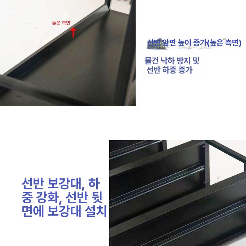 무인 진열장 편의점 상품 선반 야채 스낵 베이커리 판매대 스탠드 마켓 랙 - 상세 이미지 4