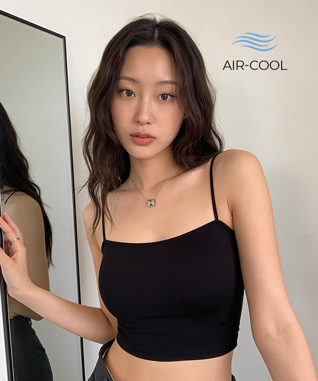 힙핑크 푸딩 튜브 브라탑 하프컵 노와이어 얇은 브라끈 캡나시 (숏/롱) 이미지 4