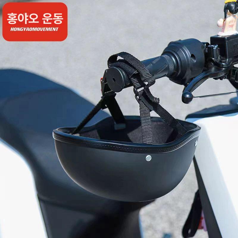 바이크 헬멧 레트로 오토바이 반모 여름용 경량 하프 오픈페이스 - 상세 이미지 4