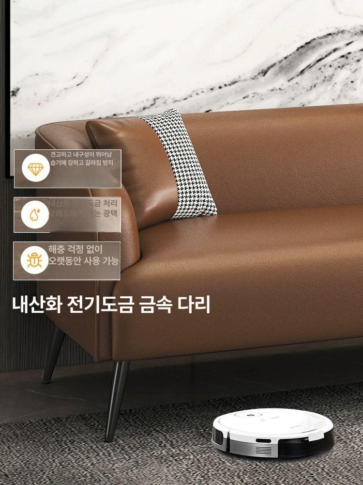 폭넓은 소파 2인용 3인용 대형 거실 빅사이즈 라운지 홀 휴식 인테리어 - 상세 이미지 5
