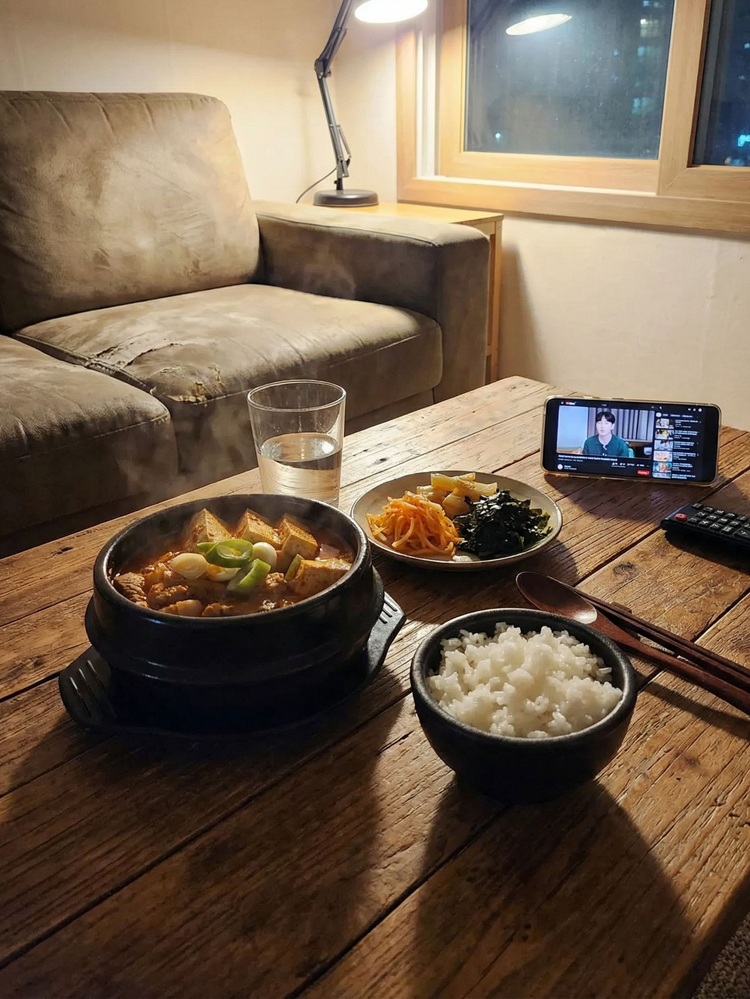 라투이 김치짜글이 450g 2인분 캠핑 낚시 차박용 밀키트 - 상세 이미지 3