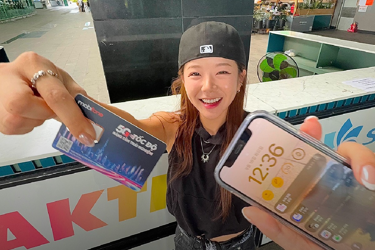 다낭 유심/ESIM 5G 모비폰 다낭공항수령 - 상품 이미지