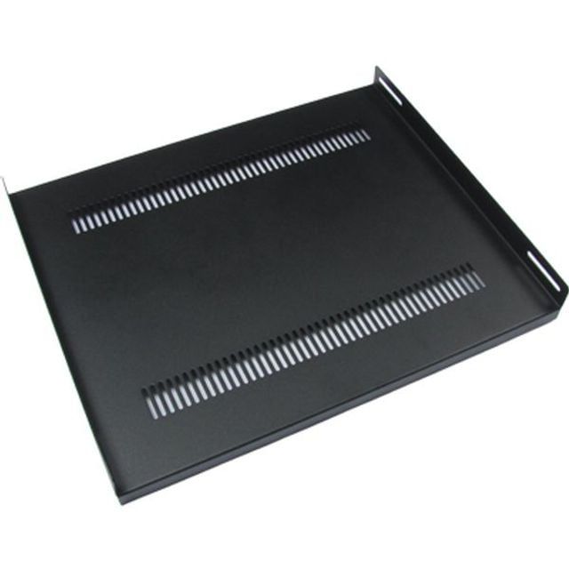 고정 판넬 서버랙 전용 블랙 허브랙 선반 NM-H 750 MBS 랙선반 랙케이스 통신랙 - 상품 이미지