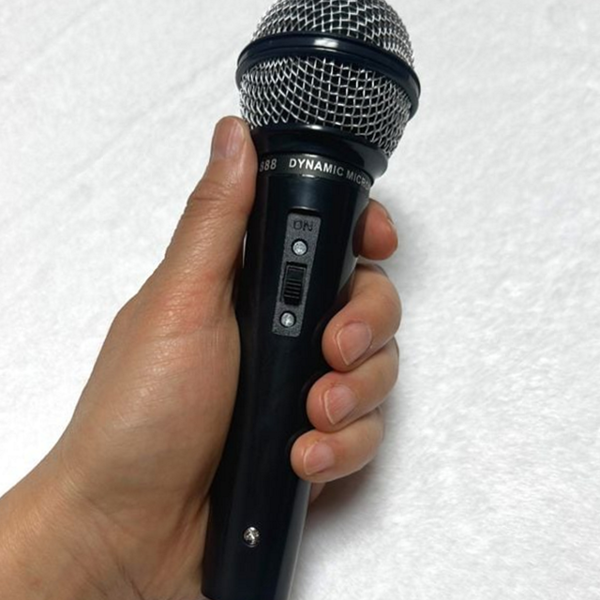 플라스틱 소품용 마이크 축제용 가짜 마이크 공연 소품 - 상품 이미지