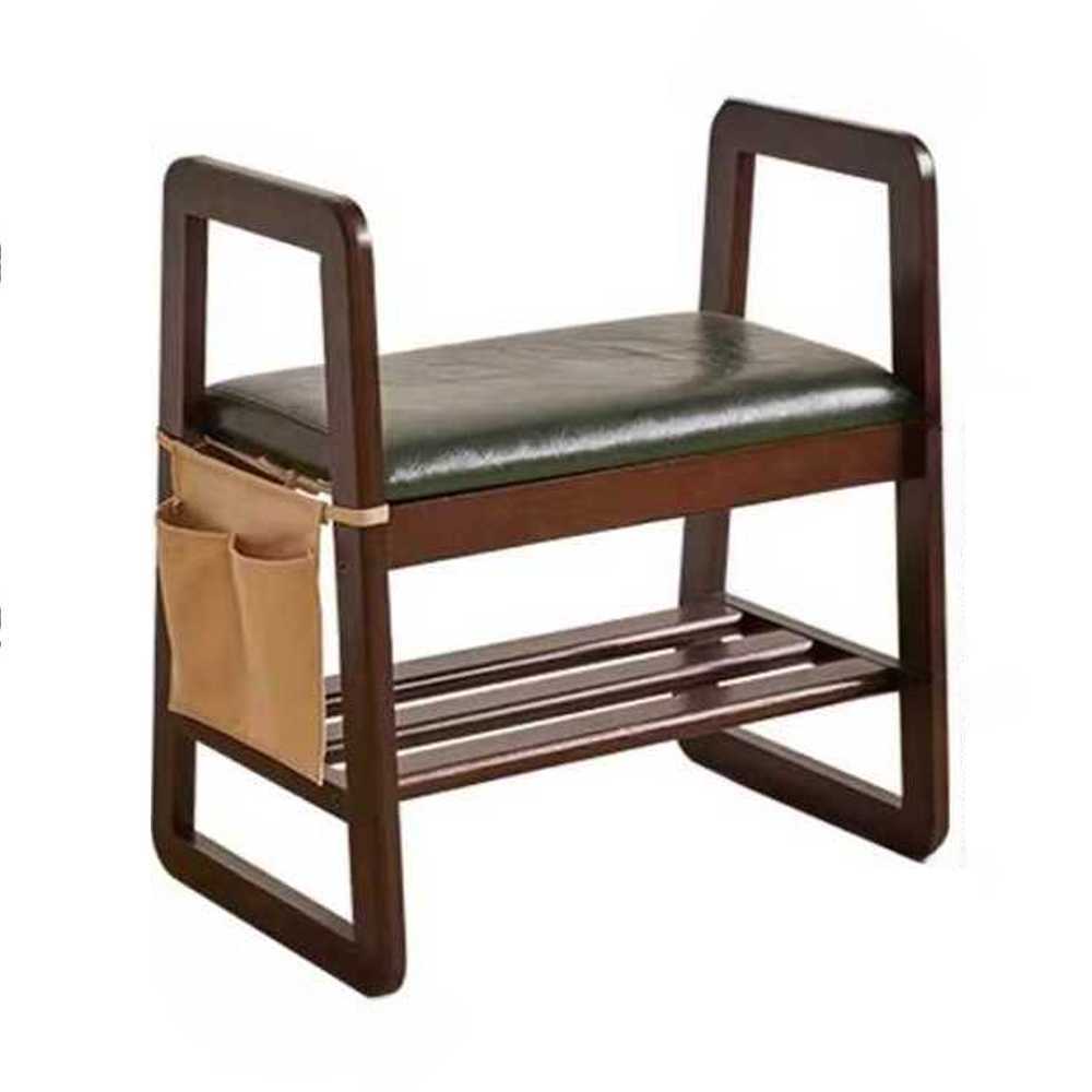 팔걸이가있는 의자 신발 로비 현관 드레스 룸 체어 - 상품 이미지