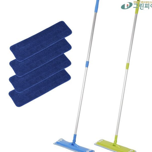 초경량 초극세사 밀대 걸레 회전형 밀대 물걸레 청소용 가정용 - 메인 이미지