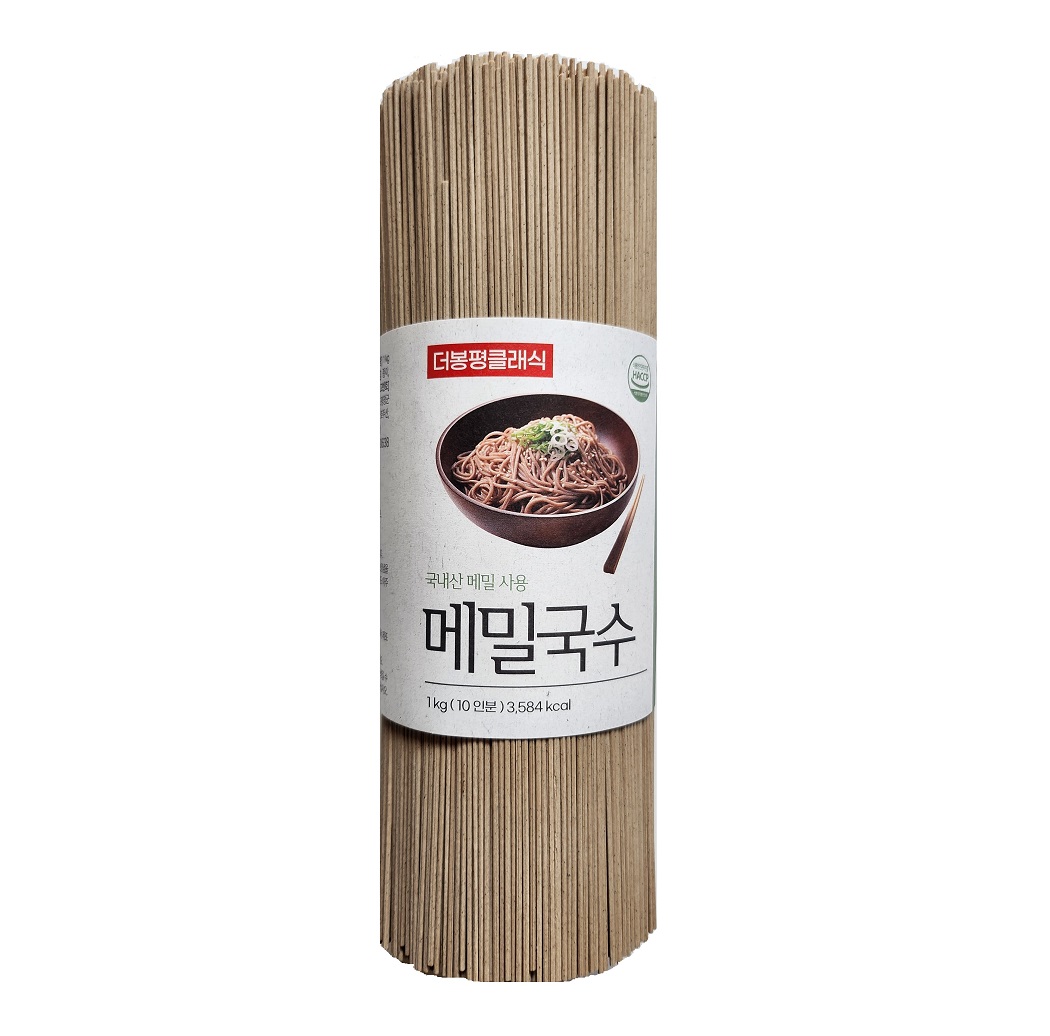 봉평 메밀국수1 kg 소바 막국수 더봉평 클래식 비빔국수 - 상품 이미지