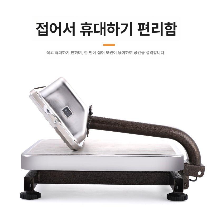 60kg 전자저울 정밀 초정밀 계량기 업소용 접이식 측정 주방용 미니 - 상세 이미지 3