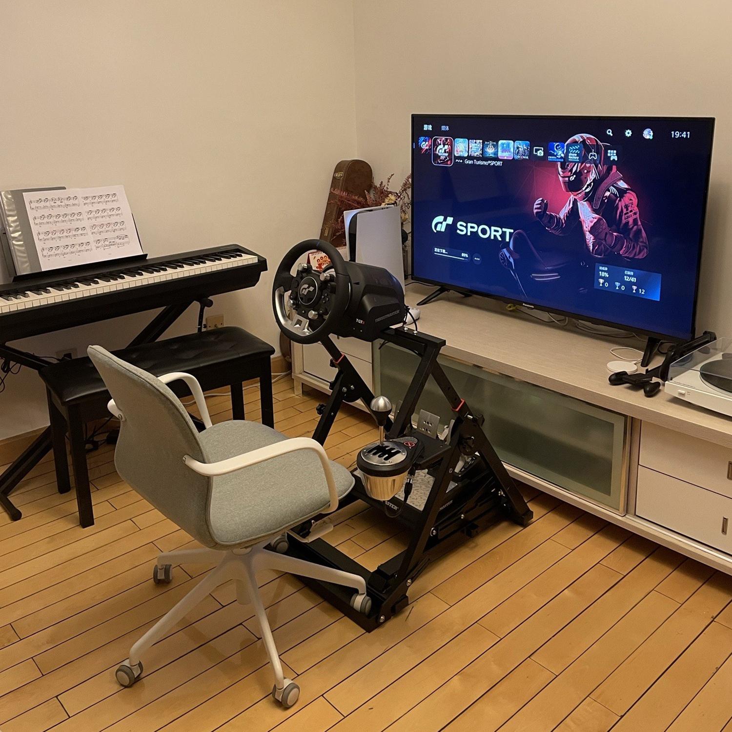 게임용 핸드브레이크 레이싱휠 시뮬레이터 컴퓨터 운전 레버 레이싱 PC - 상세 이미지 4
