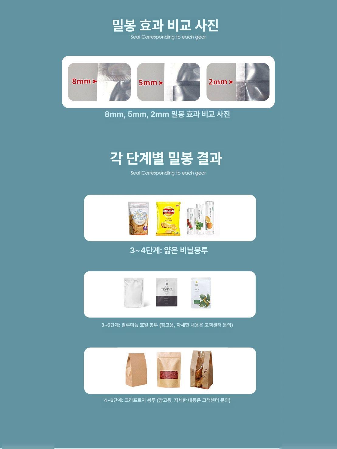 소형 약포장기 수동 실링기 한약포지 밀봉 약봉투 포장지 소분 병원용 - 상세 이미지 3