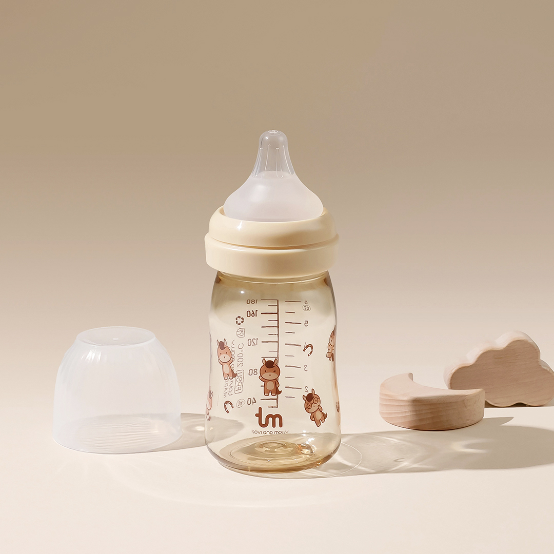 토비앤몰리 신생아 PPSU 아기 배앓이 방지 젖병 (젖꼭지 포함) 마리 180ml, 1개 - 상세 이미지 2