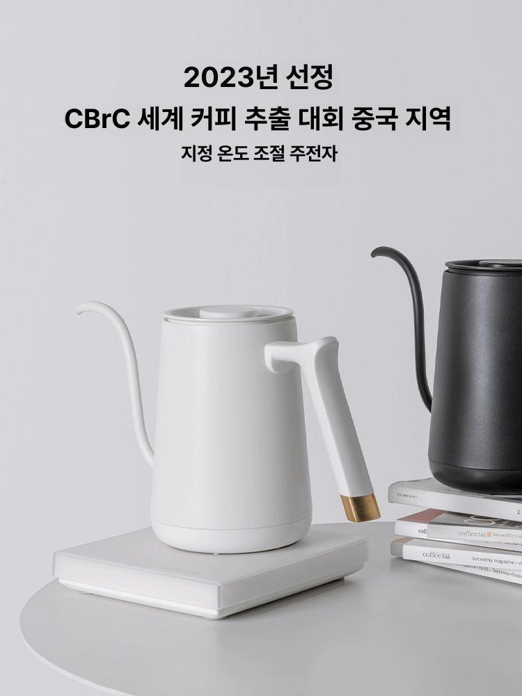 전기 주전자 온도조절 드립포트 핸드드립 커피 세트 원두 바리스타 일반형 케틀 - 상세 이미지 2