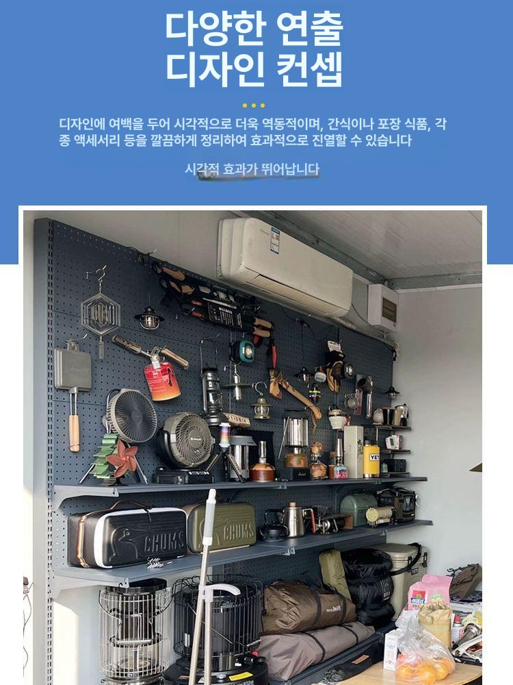 매장 진열장 스탠드 휴대폰 케이스 걸이 매대 핸드폰 랙 거치대 양말선반 - 상세 이미지 3