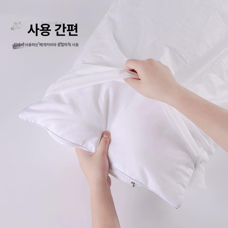 위생 베개커버 일회용 500매 방수 호텔 병원 한의원 안면커버 시트 - 상세 이미지 3