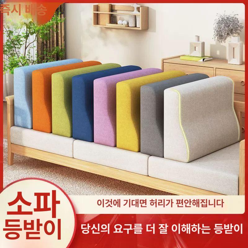 빈티지 소파 린넨 쿠션 인테리어 편안한 두터운 장식용 베개 - 상세 이미지 2