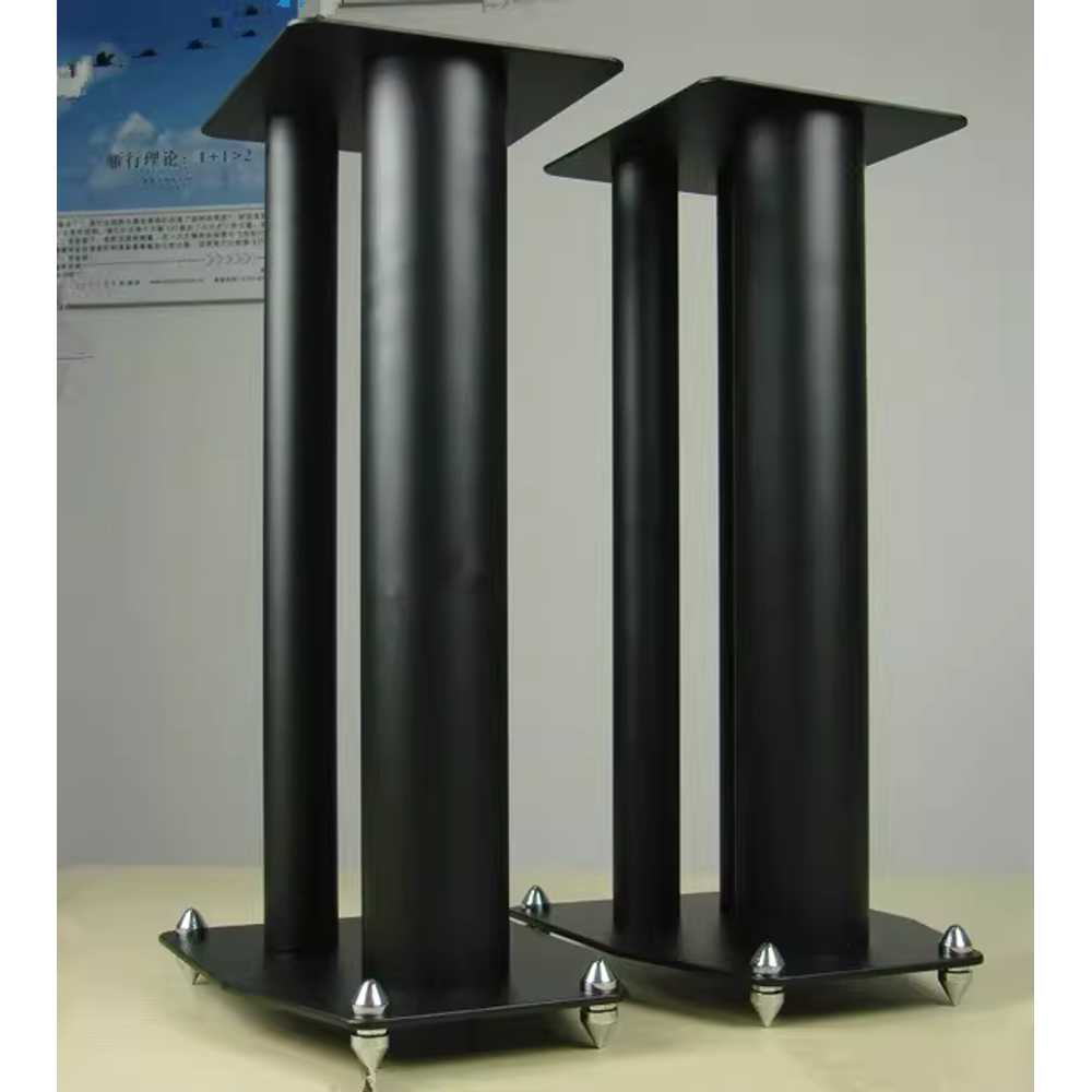 철제 스피커 받침대 스테인리스 거실 앰프 지지대 랙 60cm - 상세 이미지 2