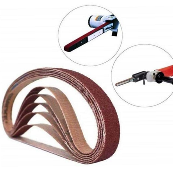 산업용 벨트 샌딩 페이퍼 금속 벨트 연마 페이퍼 20mm 520mm - 상품 이미지