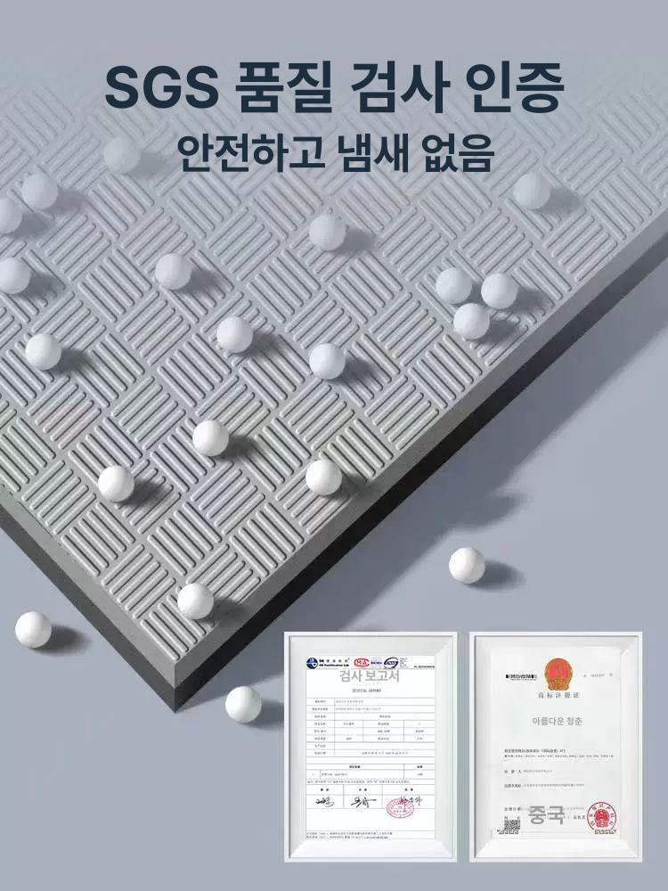 홈트 바닥매트 실내자전거 충격흡수 소음방지 헬스 운동매트 홈짐 피트니스 - 상세 이미지 5