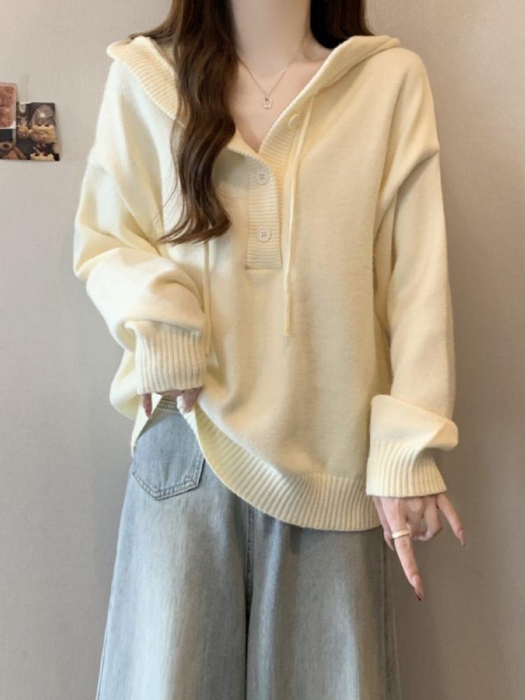 티셔츠 루즈핏 니트티 후드집업 가디건 바람막이 자켓 후드티 후드집업집업류여성 후드집업집업류 - 상세 이미지 4
