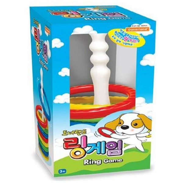 플라스틱 고리 던지기 실내 링 던지기 색깔 놀이 - 상품 이미지