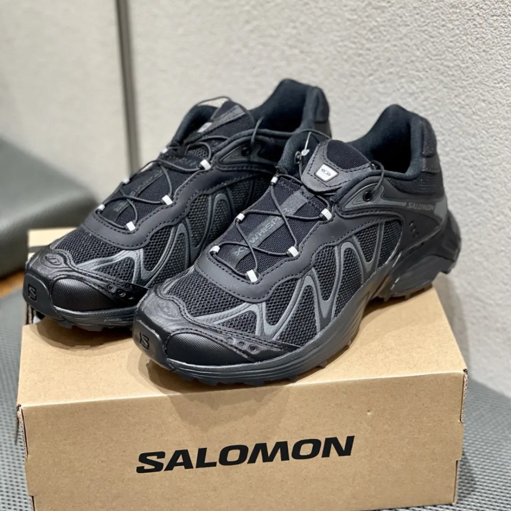 살로몬 XT 위스퍼 트레일 러닝 화 고프코어 스니커즈 운동화 블랙 477620 - 상세 이미지 5