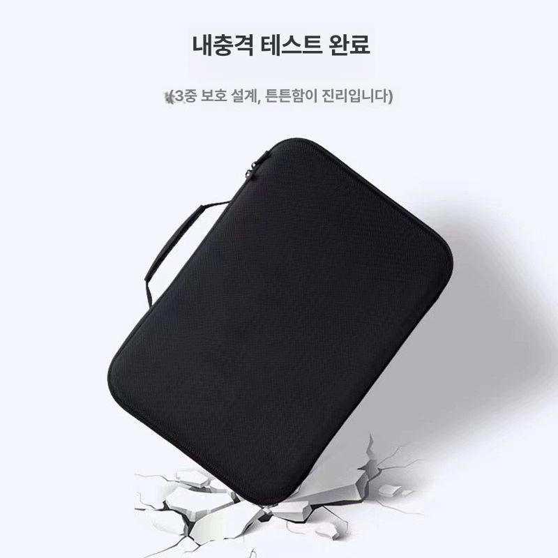 휴대용 컨트롤러 가방 엑스박스 보관 블랙 사각 수납 하드 케이스 게이밍 파우치 보호 - 상세 이미지 3