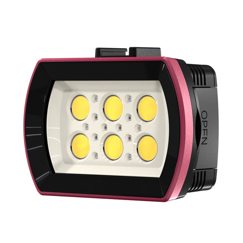 Seafrogs SL-22 6000루멘 수중 촬영 다이빙 조명 휴대용 플래쉬 - 상세 이미지 2