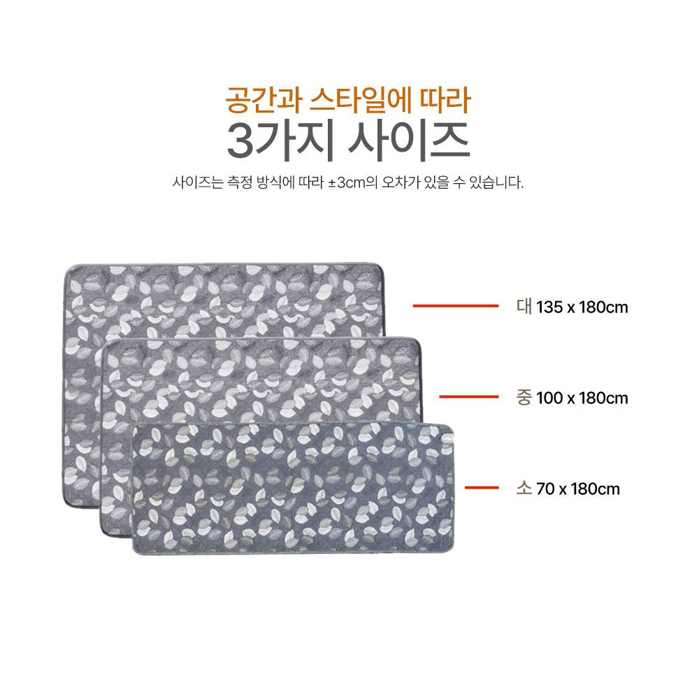 (온도 급상승) 국산 한일테크 거실용 전기장판 1인용 - 상세 이미지 4