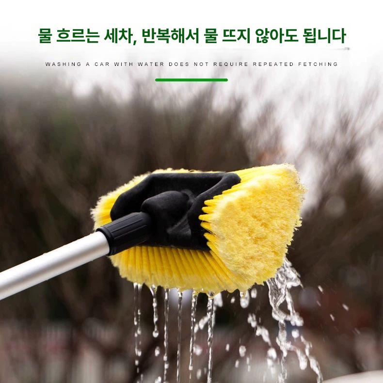 세차 밀대 자동차 화물차 워셔 클리너 청소도구 차량용 물걸레 - 상세 이미지 2
