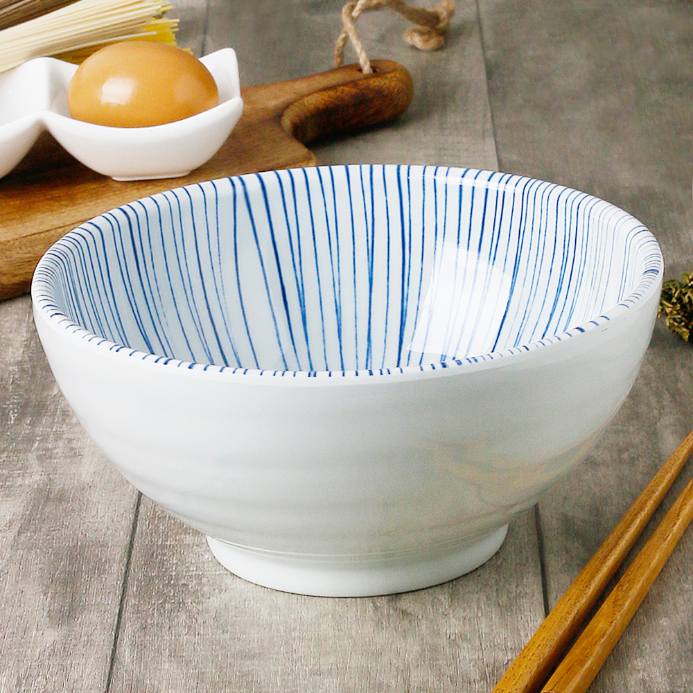 블루버드 멜라민 면기 일본 라멘 우동 라면 쌀국수 마라탕 그릇 18.6cm, 모던 - 상세 이미지 5