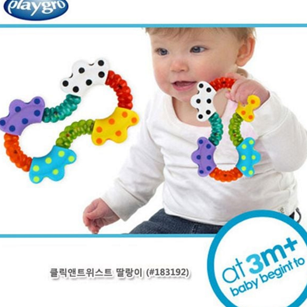 치발기 영유아 딸랑이 돌리기 구슬 딸랑이 장난감 흔들 - 상품 이미지