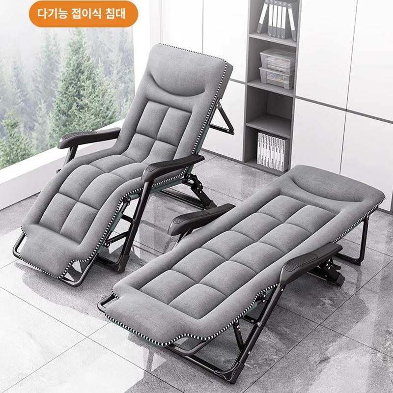 접이식 체어 무중력 리클라이너 야외 디럭스 통기성 라이트 휴식 안락의자 - 상세 이미지 4